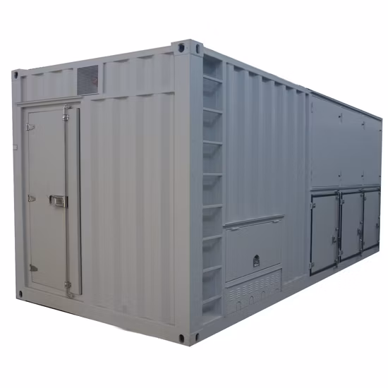 発電機テスト用の 5500kVA 抵抗誘導負荷バンク