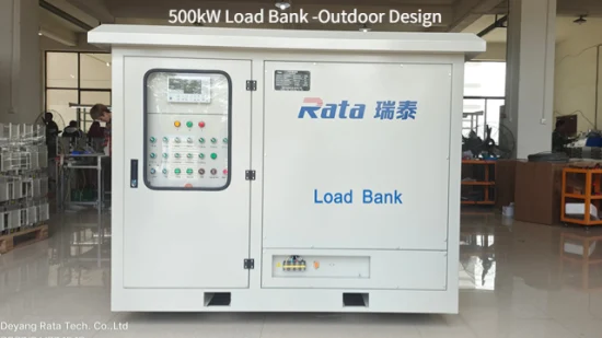 500kw 屋外デザイン AC ダミー抵抗器発電機のテスト抵抗自動制御負荷バンク