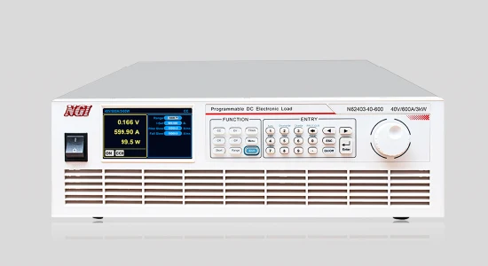 燃料電池試験システムで使用されるプログラマブル DC 電子負荷